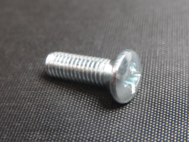 (image for) OVAL PHILLIPS ZINC SCREW